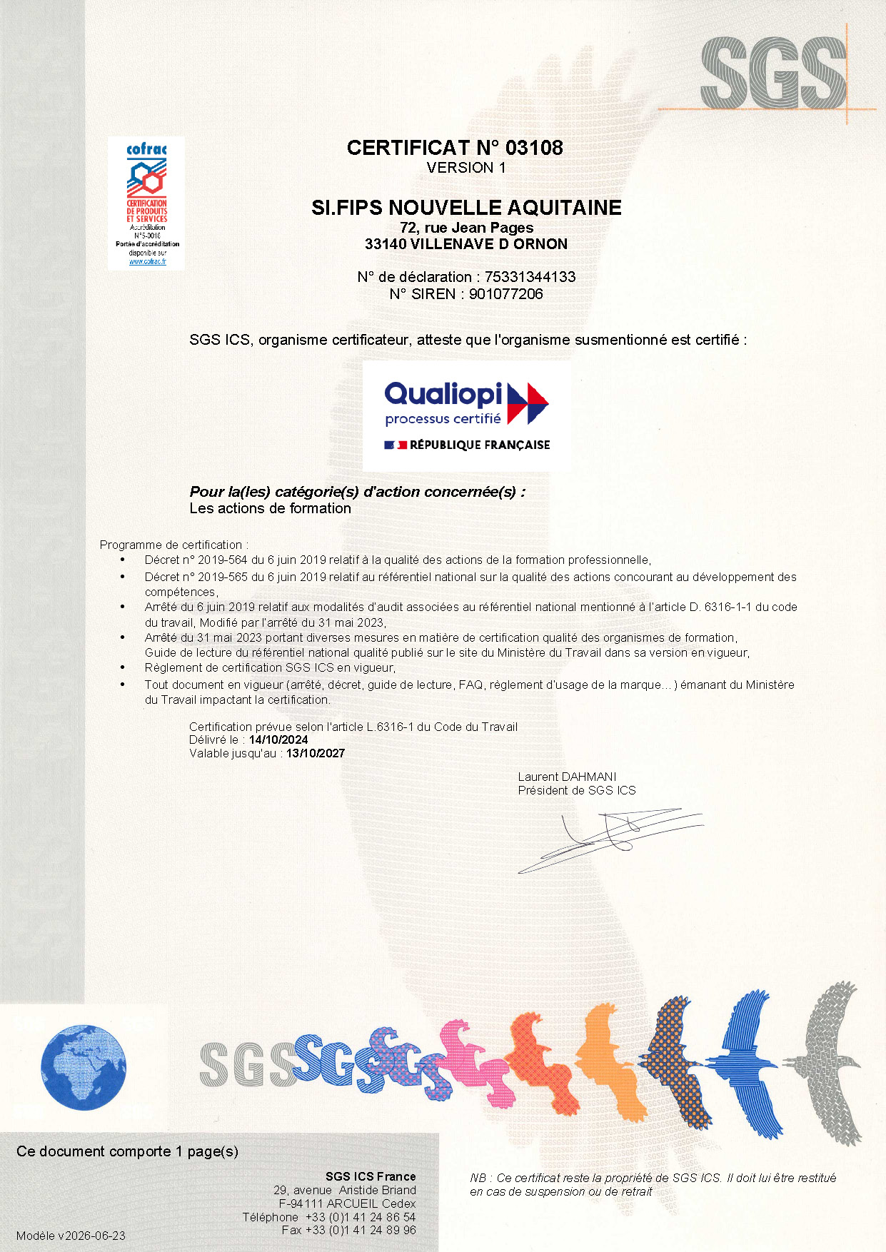 LogoQualiopi-300dpi-Avec-Marianne fips formation incendie et sécurité